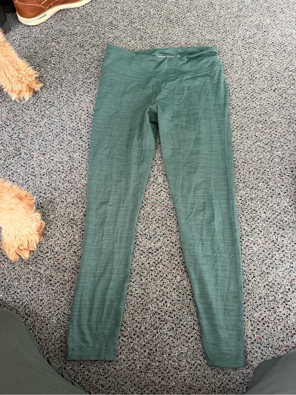 Green Active Leggings